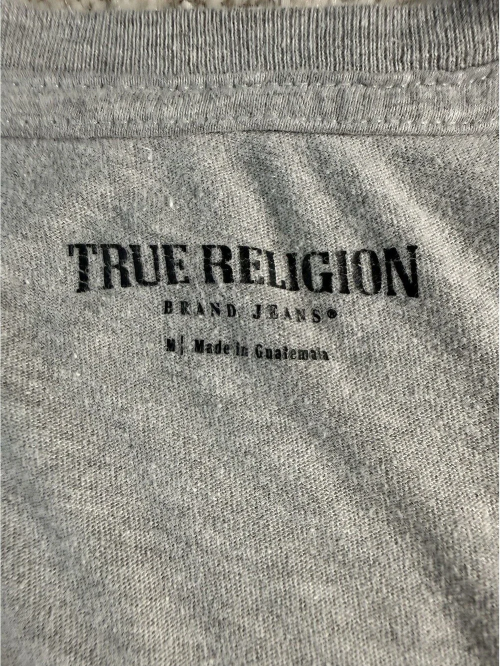 True Religion Medium  Buddha World Tour T-Shirt Men’s Graphic Tee